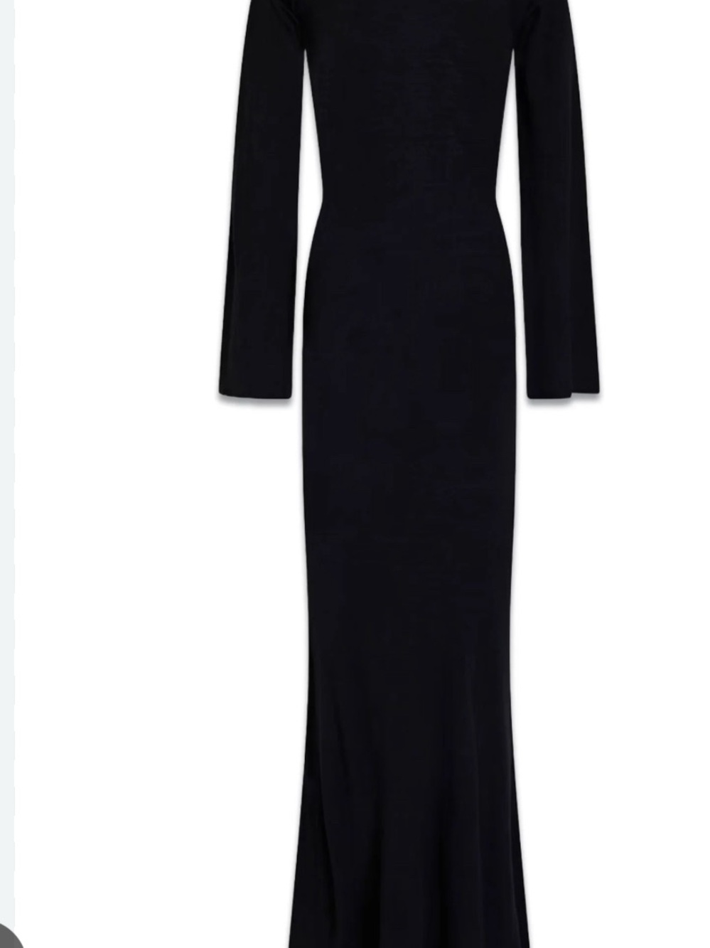 Ronny Kobo Collection Dark Grey Maxi Knit Dress - Picture 3 of 4